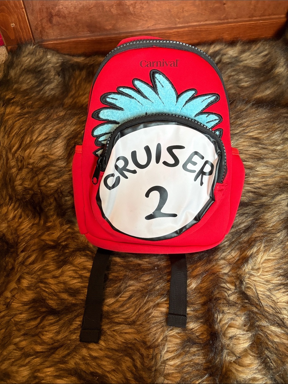 Cruiser 2 Mini Backpack, Dr Seuss at Sea Carnival Cruise Lines Collab.